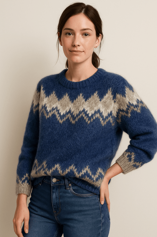 Ashford | Eliza – Women’s Elegant Round Neck Sweater – Soft Knit - Ashford London Clothing