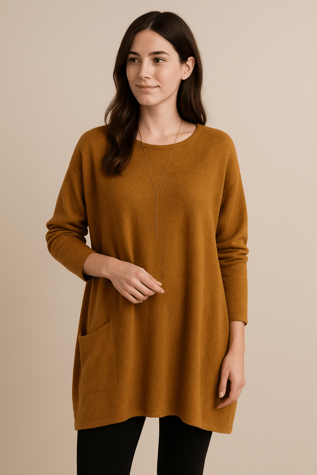 Ashford | Harper – Women’s Oversized Cotton Tunic Sweater - Ashford London Clothing