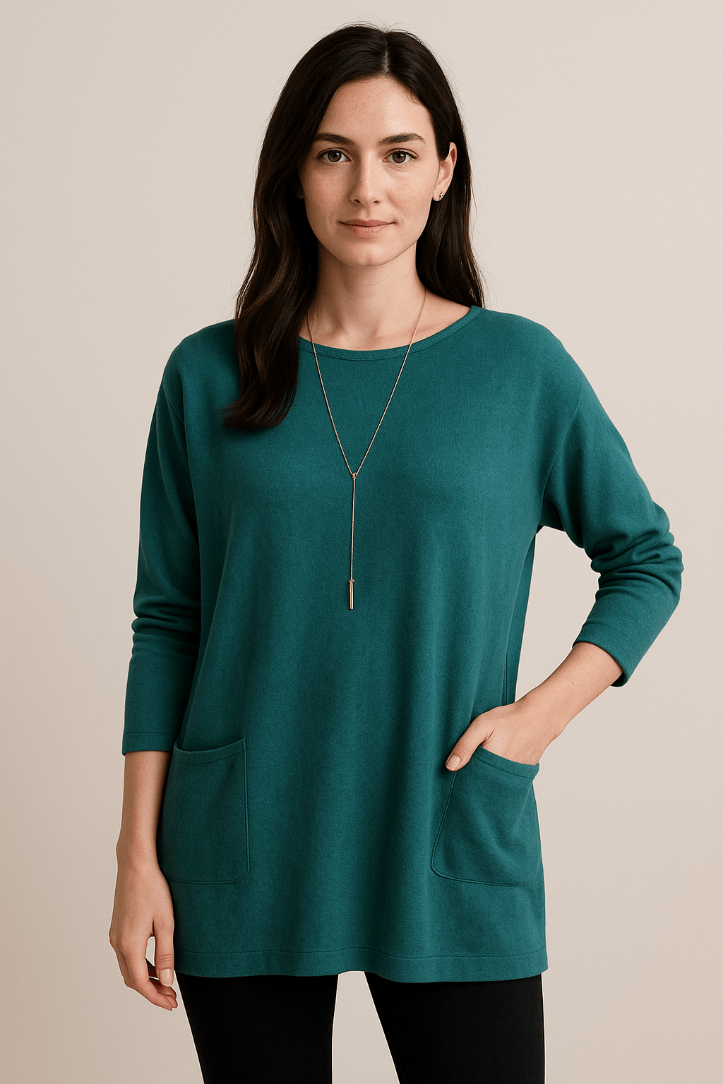 Ashford | Harper – Women’s Oversized Cotton Tunic Sweater - Ashford London Clothing