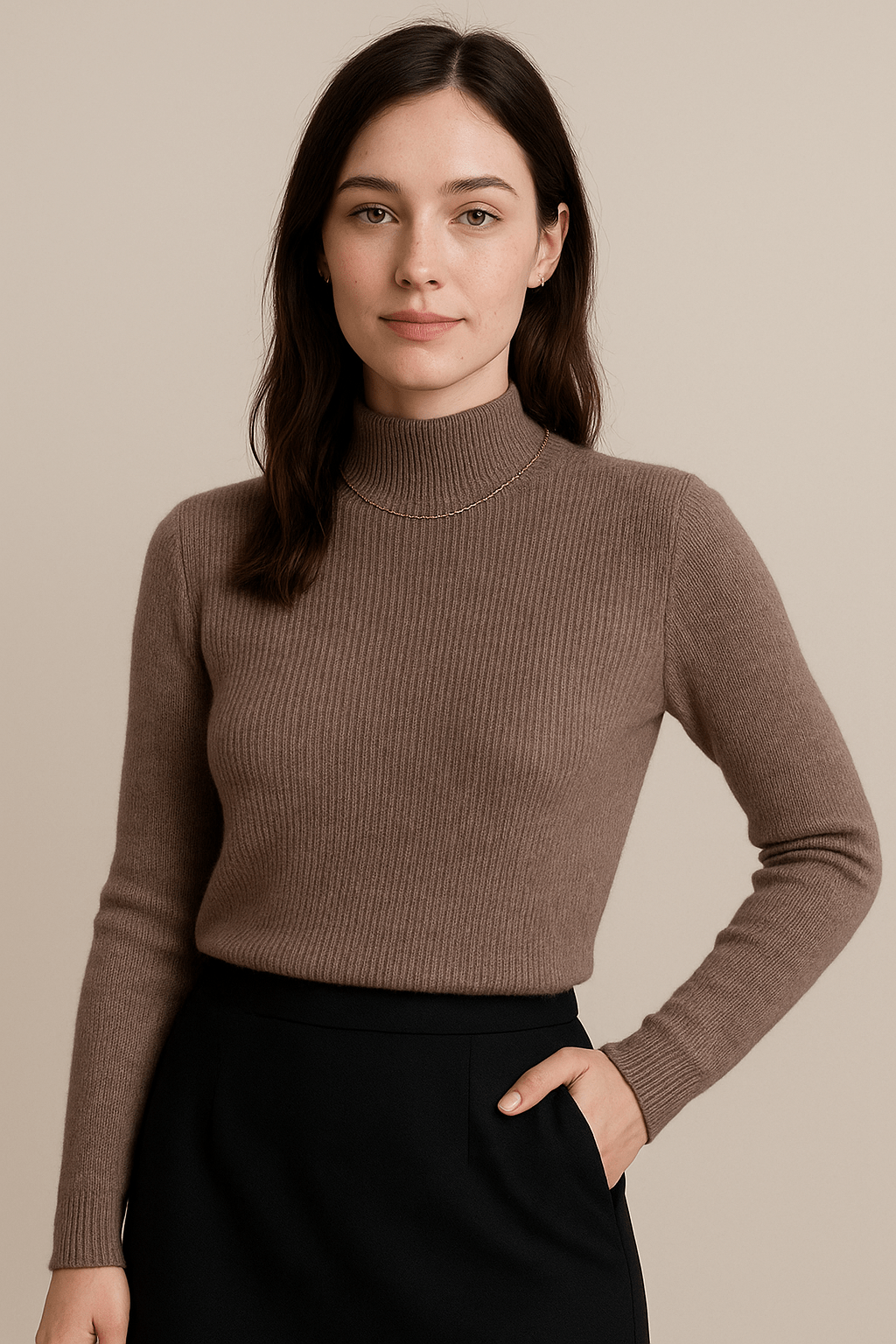 Ashford | Knit Half Turtleneck - Ashford London Clothing