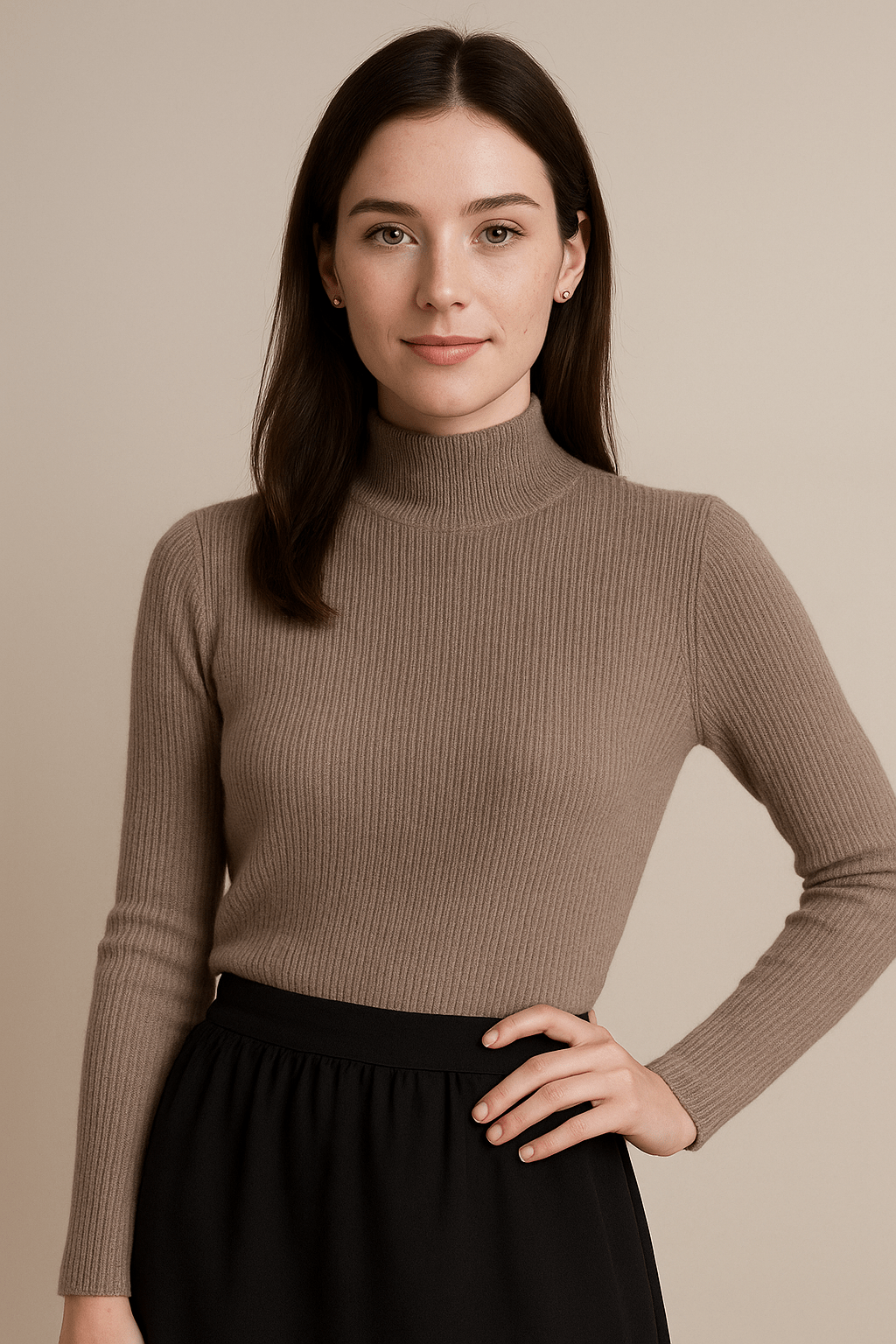 Ashford | Knit Half Turtleneck - Ashford London Clothing